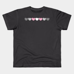 Demigirl pride flag Kids T-Shirt